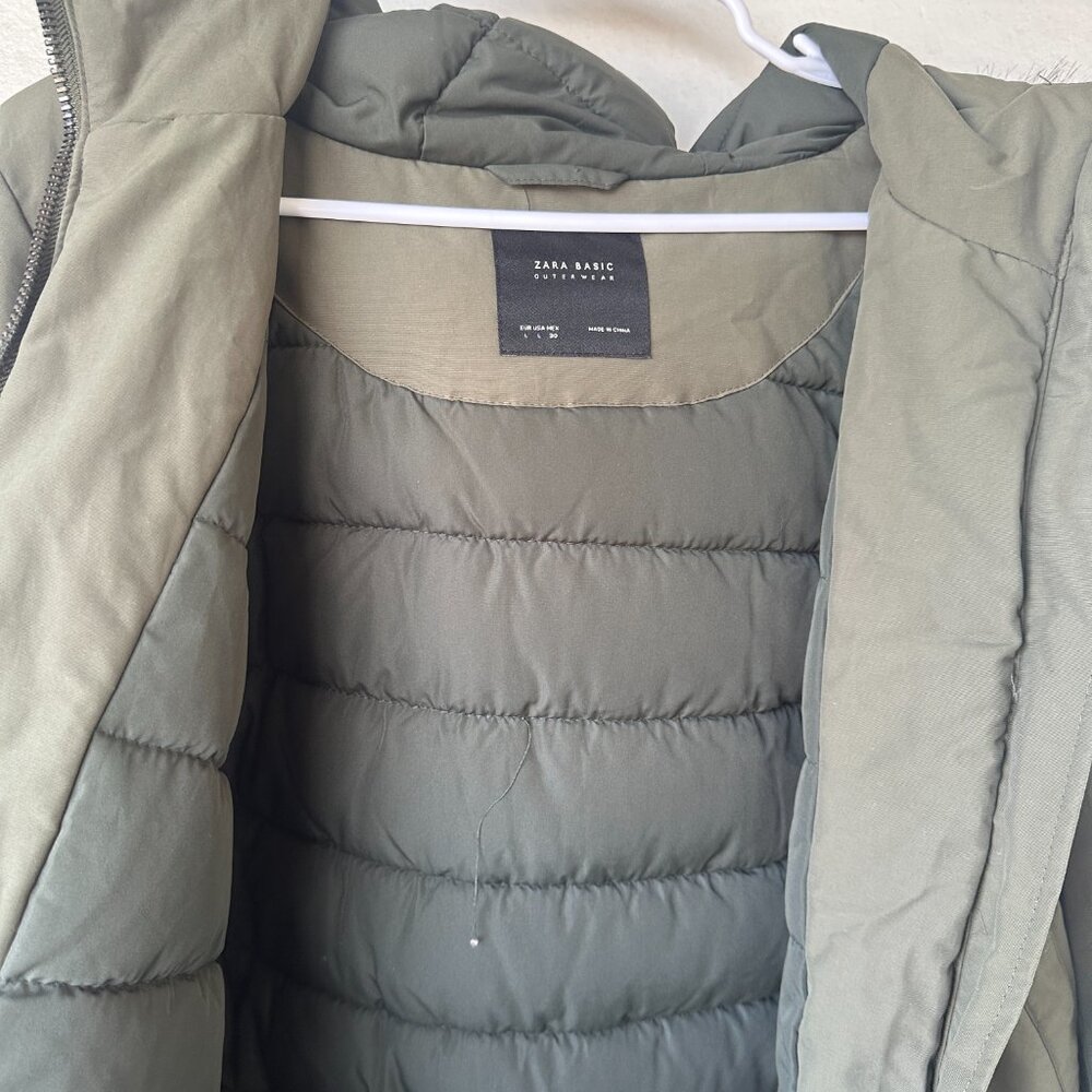 Zara Basic Outerwear Women's Size Large - image 3